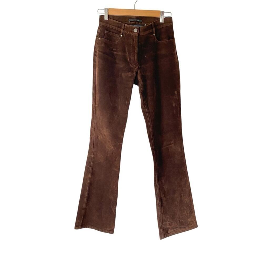 Elie Tahari Chocolate Brown Corduroy Boot Cut Pants size 4